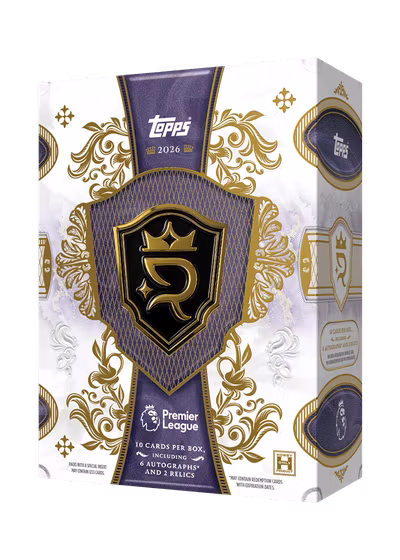 2025-26 Topps Royalty Premier League Soccer Hobby Box