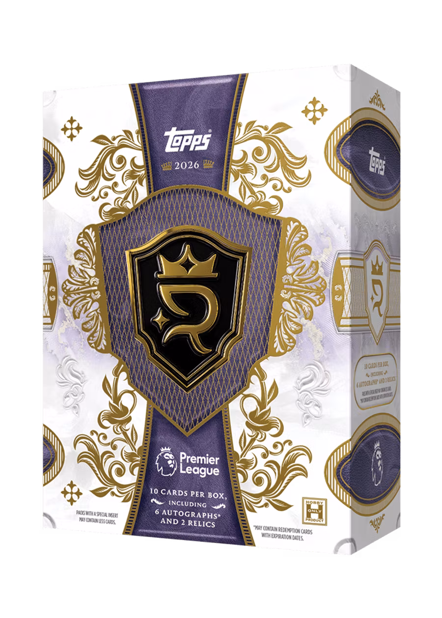 2025-26 Topps Royalty Premier League Soccer Hobby Box