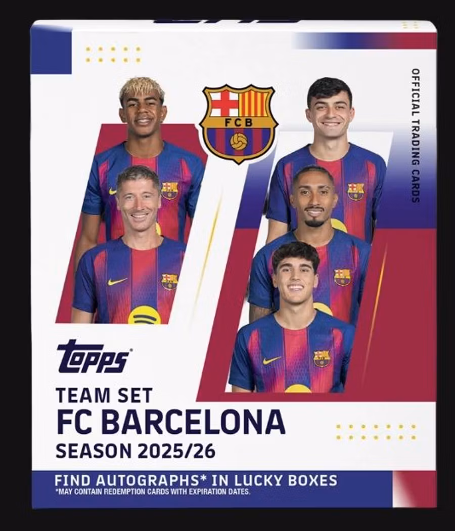 2025-26 Topps FC Barcelona Team Set Soccer Collection – Collection