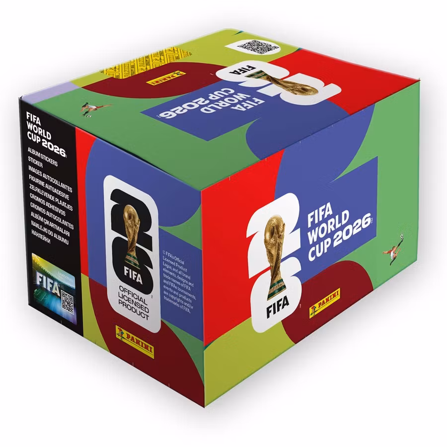 Panini FIFA World Cup 2026 – Sticker Display (100 paket)