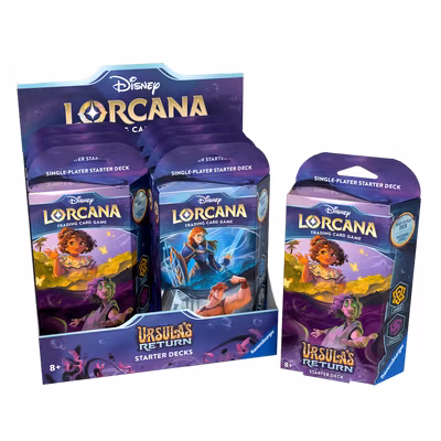 Disney Lorcana: Set 4 – Starter Deck Display (8 paket)