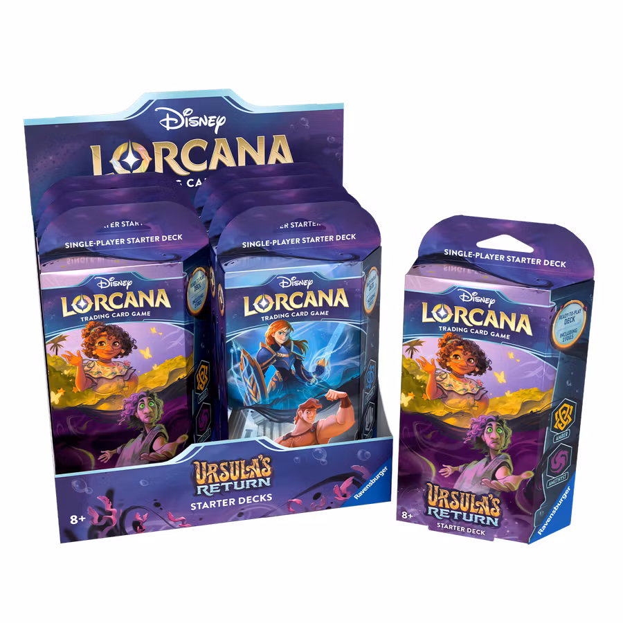 Disney Lorcana: Set 4 – Starter Deck Display (8 paket)