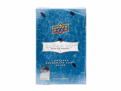 2025-26 Upper Deck Clear Cut Hobby Box