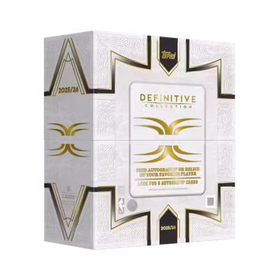 2025-26 Topps Definitive Basketball – Hobby Box