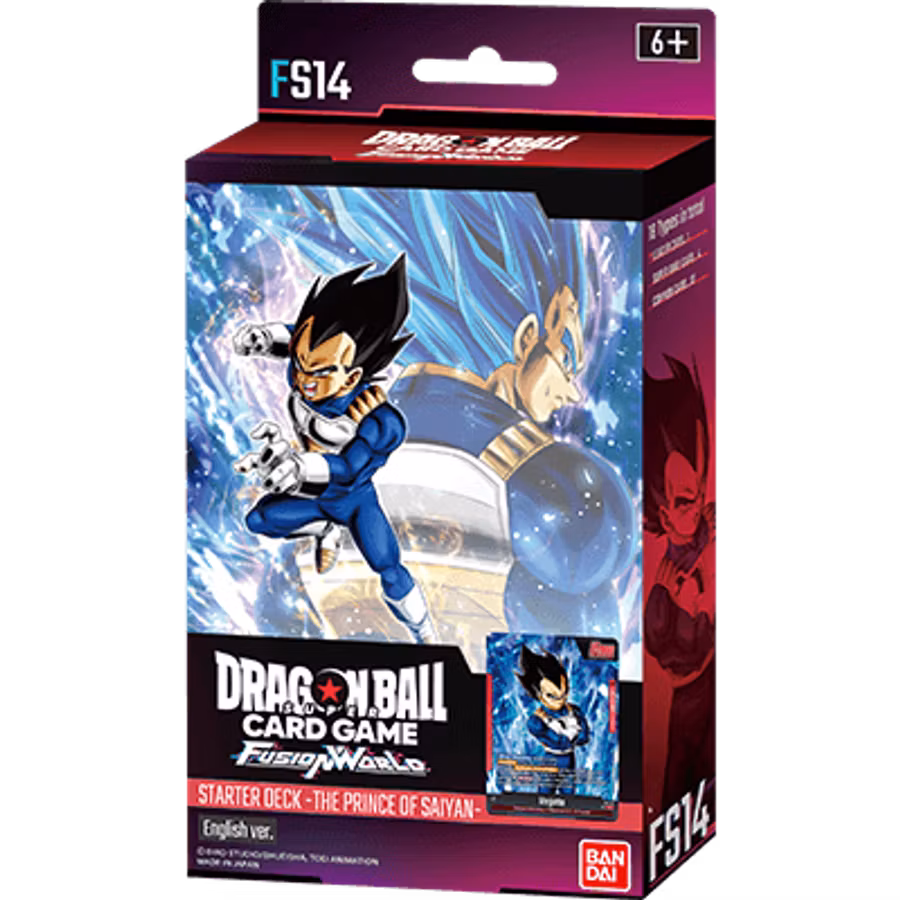 Dragon Ball Super Card Game Fusion World FS14 The Prince of Saiyan Starter Deck