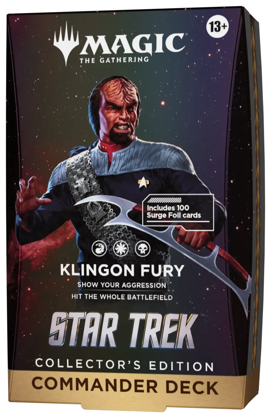 Magic: The Gathering Star Trek – Collector's Edition Commander Deck: Klingon Fury