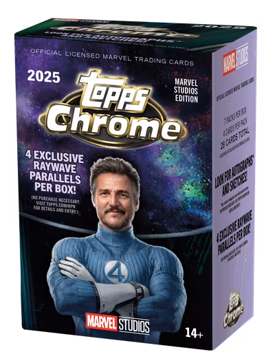 2025 Topps Chrome Marvel Studios (Value Box)
