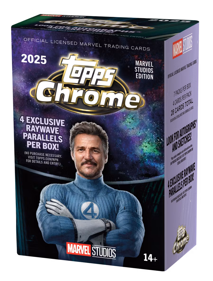 2025 Topps Chrome Marvel Studios (Value Box)