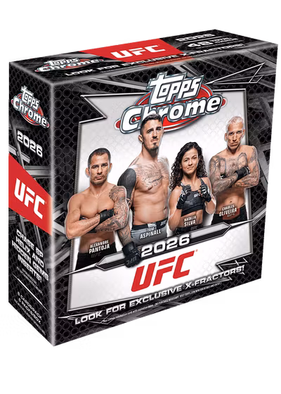 Topps Chrome UFC 2026 – Mega Box
