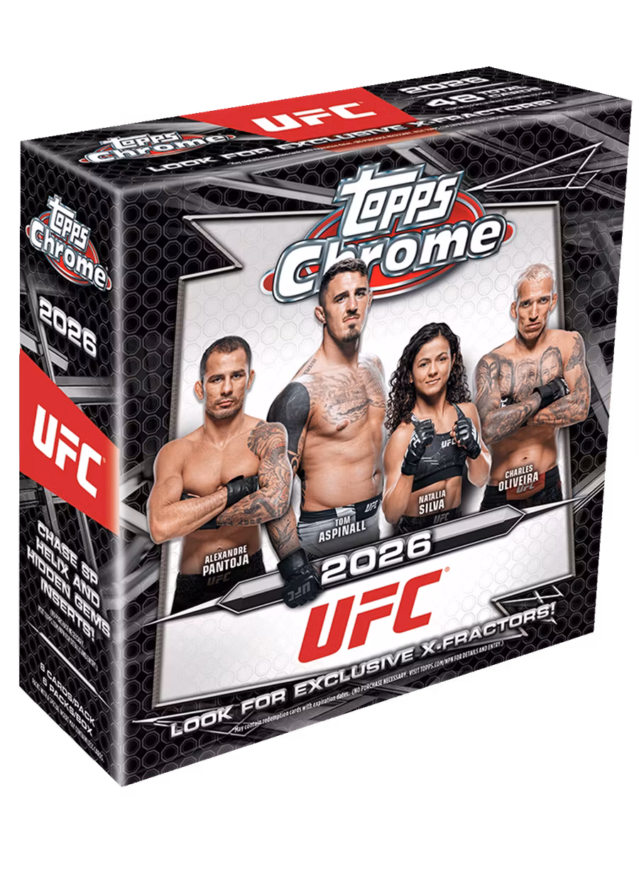 Topps Chrome UFC 2026 – Mega Box