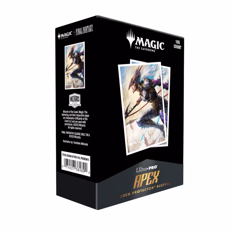 Ultra Pro APEX Sleeves Final Fantasy Kain – 105-pack