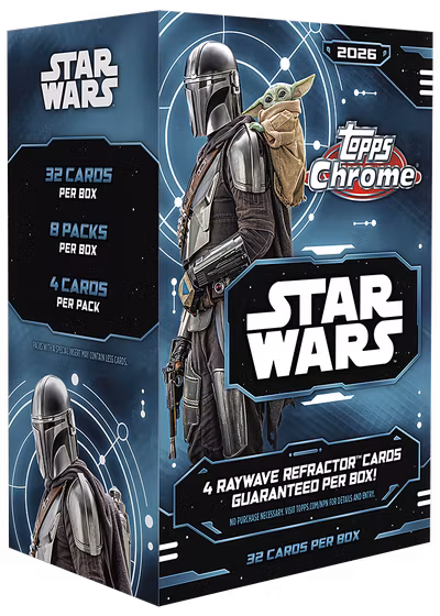 Topps Chrome Star Wars 2026 – Value Box