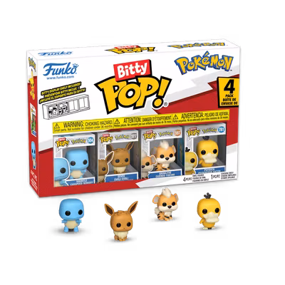Funko Bitty Pop! Pokémon Series 4 – 4-Pack