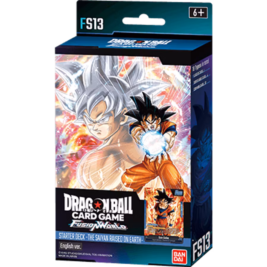 Dragon Ball Super Card Game Fusion World FS13 The Saiyan Raised on Earth Starter Deck