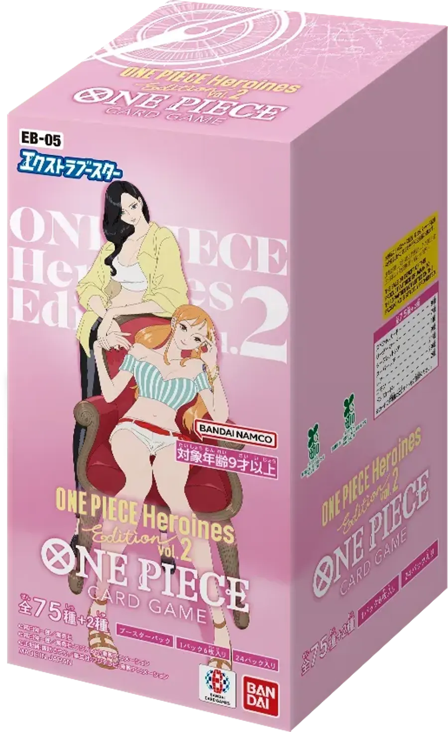 One Piece EB-05 Heroines Edition Vol. 2 – Booster Display (JP)