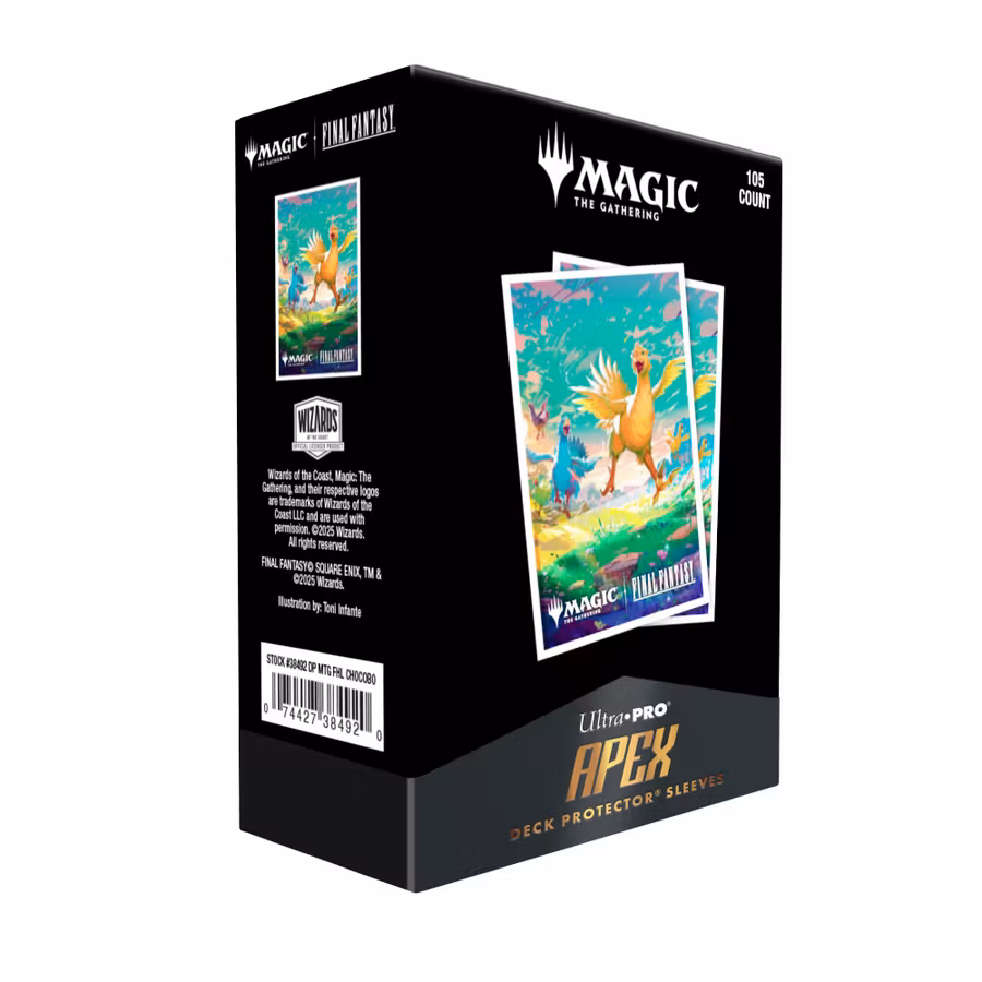 Ultra Pro APEX Sleeves Final Fantasy Chocobo – 105-pack