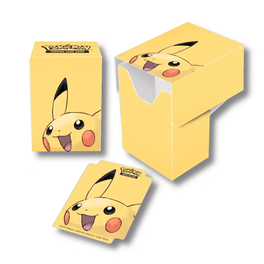 Ultra Pro Full View Deck Box – Pokémon Pikachu