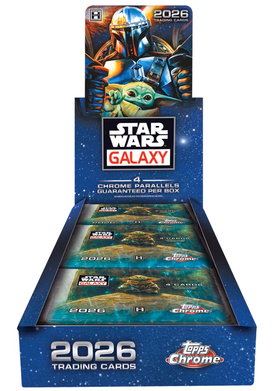 2026 Topps Star Wars Galaxy Chrome Hobby Box