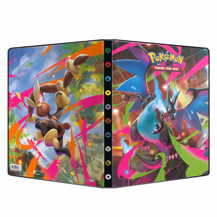 Ultra Pro 9-Pocket Portfolio – Pokémon Mega Evolution Phantasmal Flames