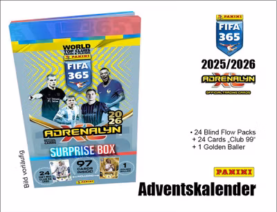 2025/26 FIFA 365 Adrenalyn XL Trading Cards Adventskalender