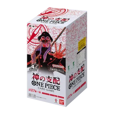 One Piece Card Game OP-18 The Dominance of God – Booster Box (JP)