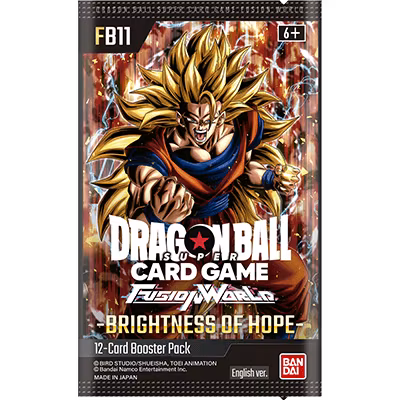Dragon Ball Super Card Game Fusion World: Brightness of Hope (FB11) Booster Pack