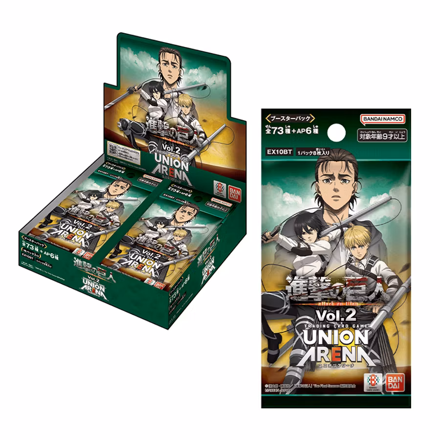Union Arena Attack on Titan Vol.2 Booster Pack