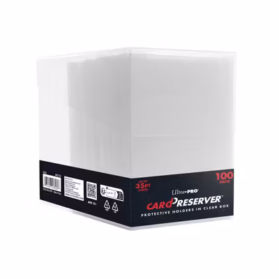 Ultra Pro Card Preservers 35pt – 100-pack