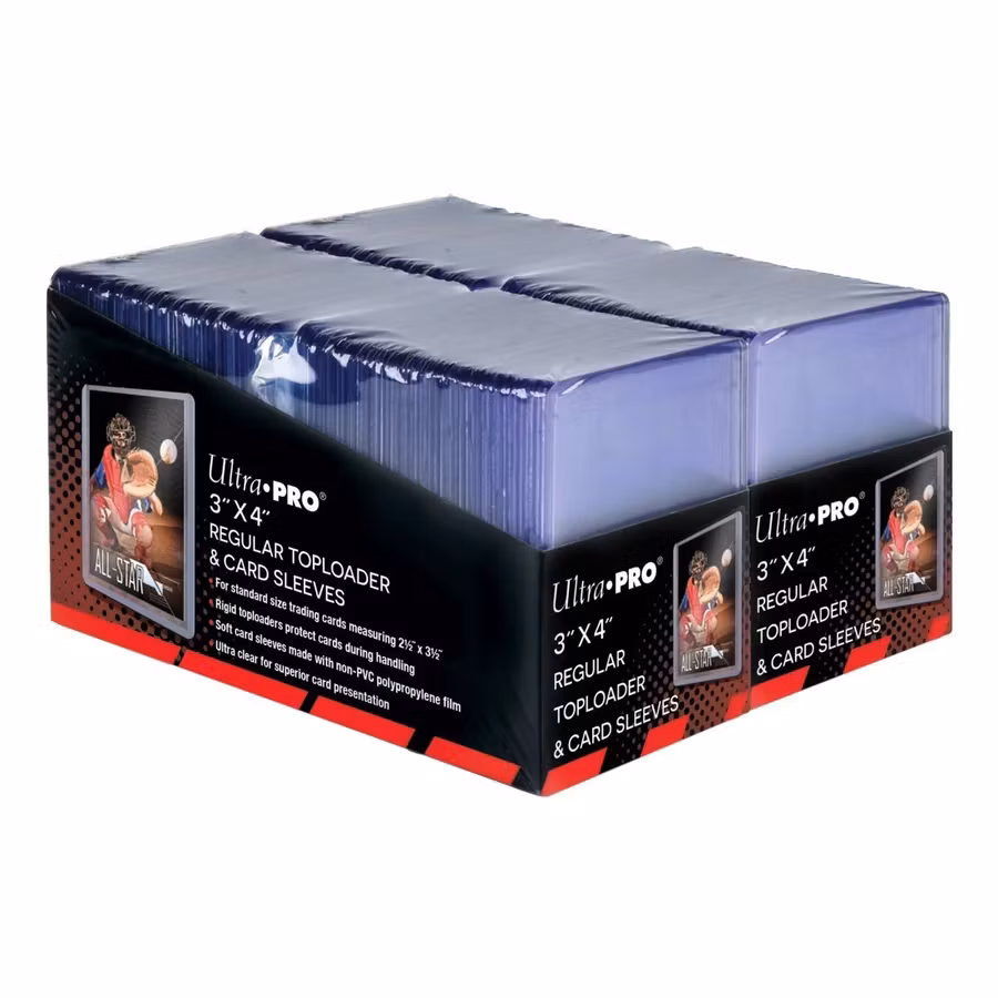 Ultra Pro Regular Toploader & Card Sleeves 3x4 – 200 delar