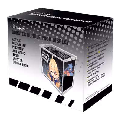 Ultra Pro Akryldisplay för Booster Bundle Pack