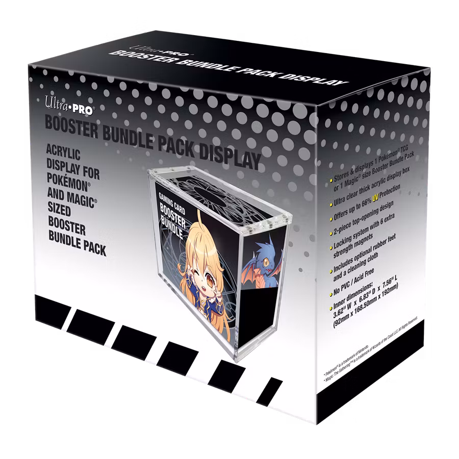 Ultra Pro Akryldisplay för Booster Bundle Pack