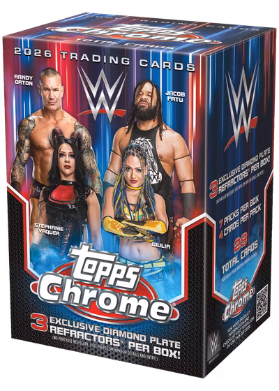 Topps Chrome WWE 2026 – Value Box