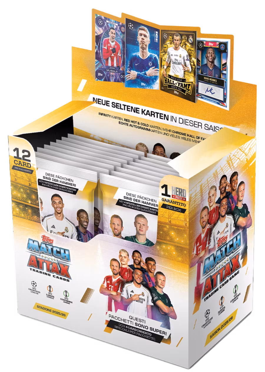 Topps Match Attax Champions League 2025/26 – Booster