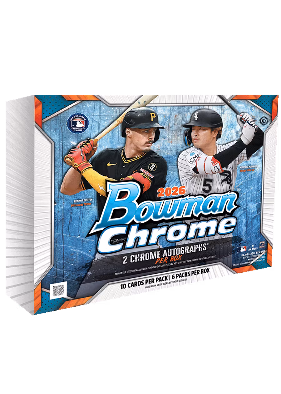 2026 Bowman Chrome Baseball Hobby Box