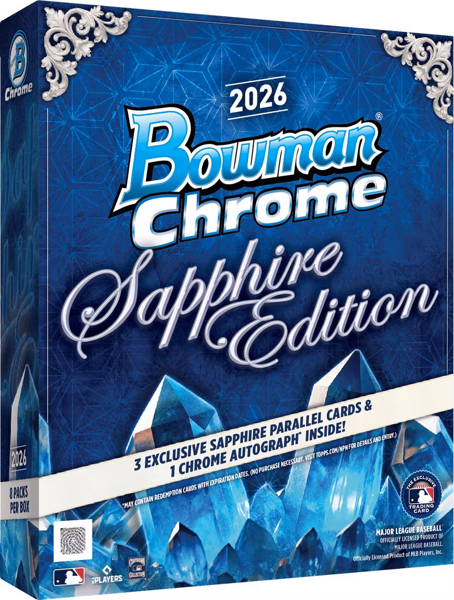 2026 Bowman Chrome Baseball Sapphire Edition – Hobby Box