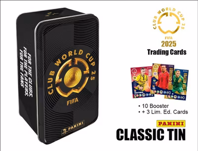 Panini FIFA Club World Cup 2025 Adrenalyn XL – Classic Tin (tysk utgåva)