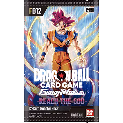 Dragon Ball Super Card Game Fusion World: Reach the God (FB12) Booster Pack