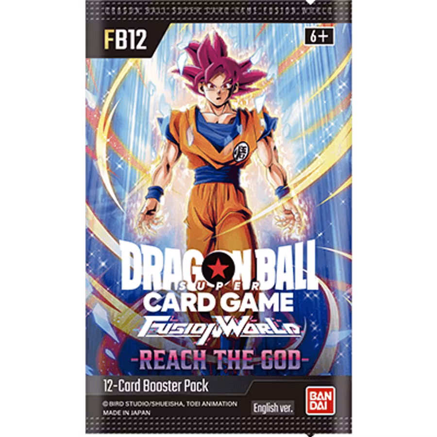 Dragon Ball Super Card Game Fusion World: Reach the God (FB12) Booster Pack