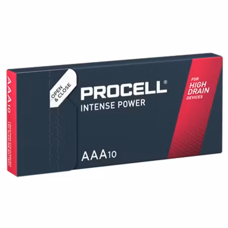 Duracell Procell Intense AAA / LR03-batterier – 10-pack