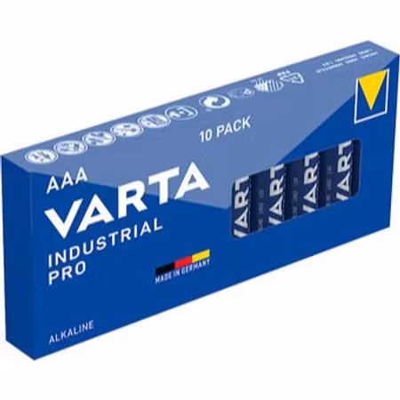 Varta Industrial PRO AAA / LR03-batterier – 10 st