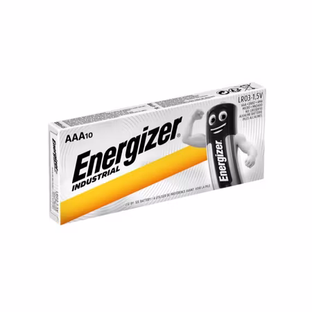 AAA / LR03 batterier Energizer Industrial, 10 st