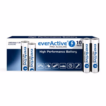 everActive Pro AAA / LR03-batterier – 10-pack