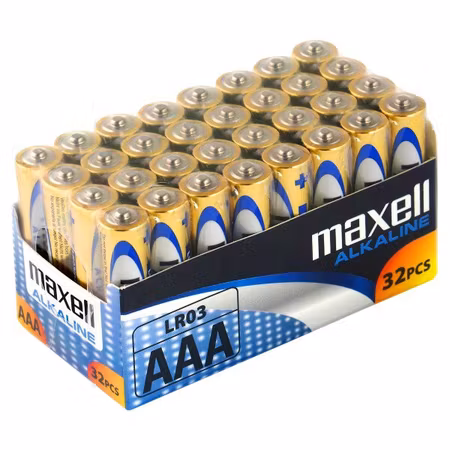 Maxell AAA / LR03-batterier – 32-pack