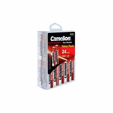 Camelion Alkaline AAA / LR03-batterier – 24-pack box