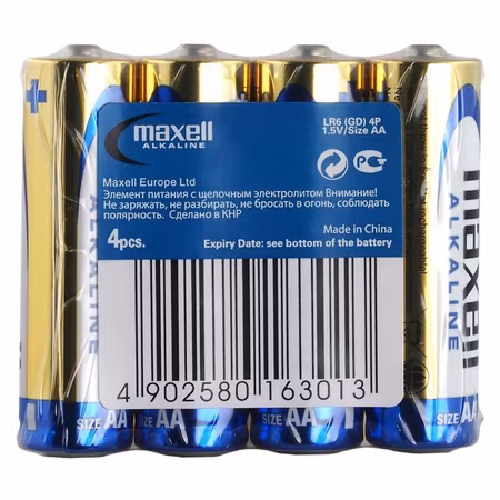 Maxell AA / LR6-batterier – 4-pack