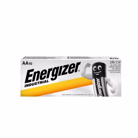 Energizer Industrial AA / LR6-batterier – 10-pack