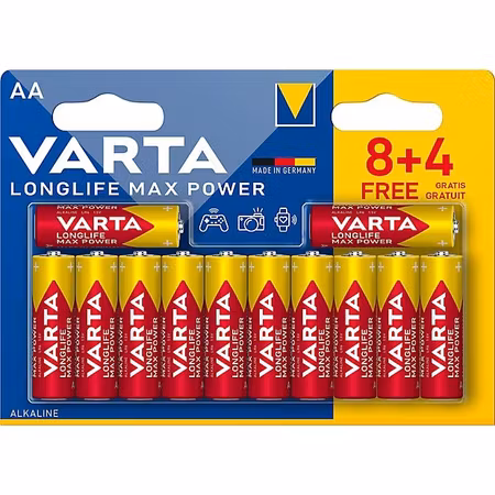 Varta Longlife Max Power AA / LR6 – 12-pack