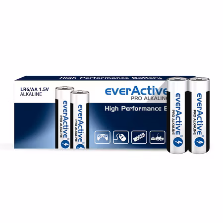everActive Pro AA / LR6-batterier – 10-pack