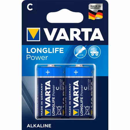 C-batterier (LR14) Varta Longlife Power