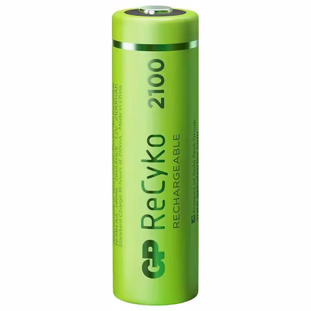 GP ReCyko AA / HR6 2100 mAh – 6-pack uppladdningsbara